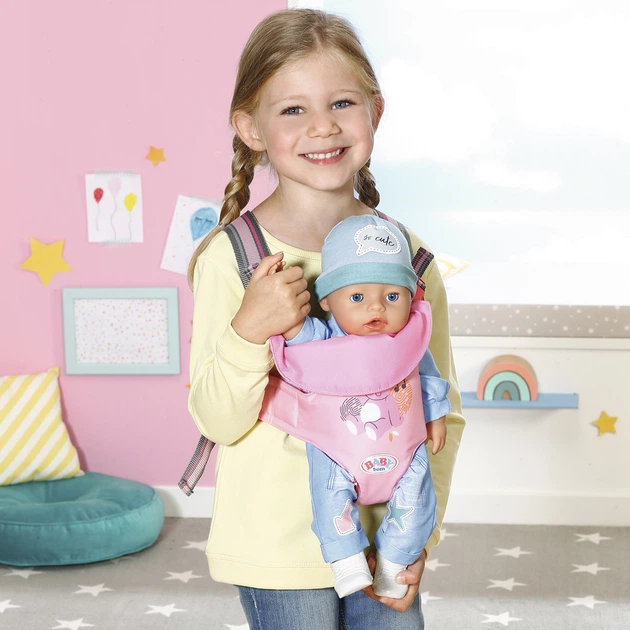 Plecak Kangur dla lalki Baby Born Obok mamy 832462 (4001167832462) - obraz 7
