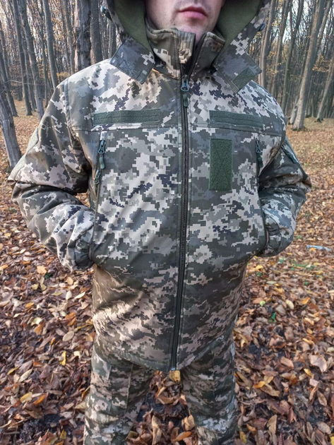 Куртка бушлат тактична піксель на флісі TS20570111 54 - изображение 1