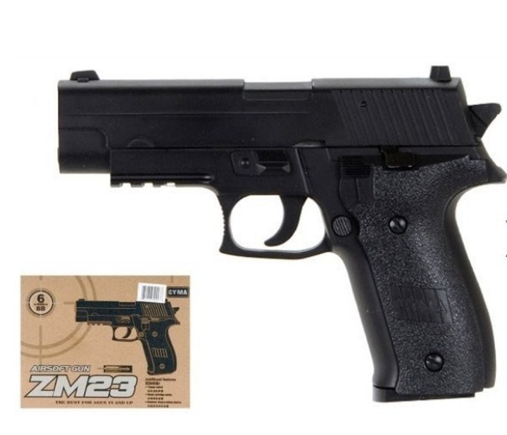 Страйкбольный пистолет Syma ZM 23 на пульках - изображение 2