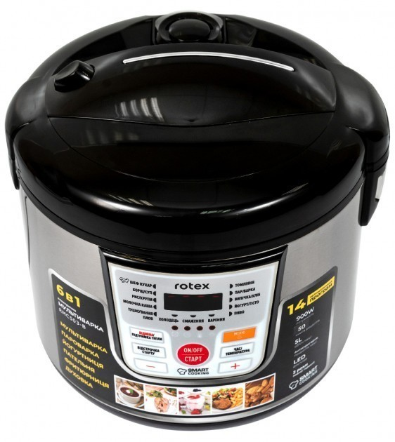 Мультиварка йогуртниця Rotex RMC503-B 5л - зображення 3