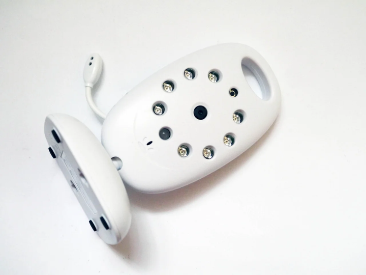 Відеоняня Baby Monitor VB601 з двухстороннім зв'язком і 8 колибельними + термометр Біла (10120) - изображение 8