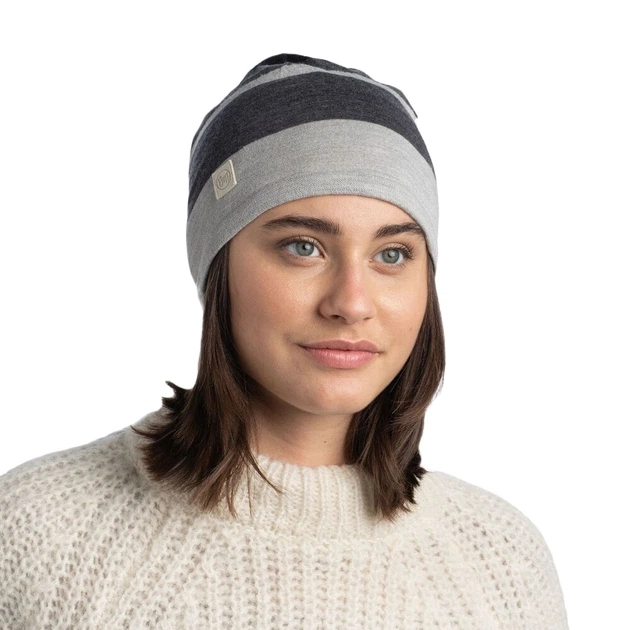 Шапка Buff Merino Move Beanie, Graphite (BU 130221.901.10.00) - зображення 3