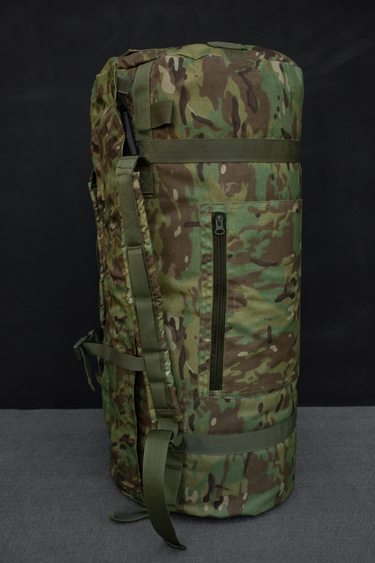Сумка баул-рюкзак военный Обериг 100л 80*40 см мультикам (английский) - изображение 2