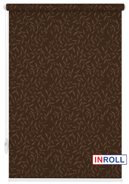 Ролету тканинна INROLL Есо-Standart 65х165 см Natura Венге 2261 - зображення 2