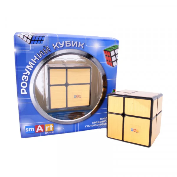Зеркальный Кубик 2х2 Smart Cube Mirror Golden 2x2x2 | SC370 - Фото 3 Зеркальный Кубик 2х2 Smart Cube Mirror Golden 2x2x2 | SC370 - изображение 3