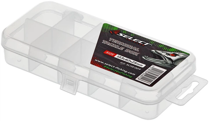 Коробка Select Terminal Tackle Box SLHS-009 13.3х6.2х2.5cm - Фото 1 Коробка Select Terminal Tackle Box SLHS-009 13.3х6.2х2.5cm - зображення 1