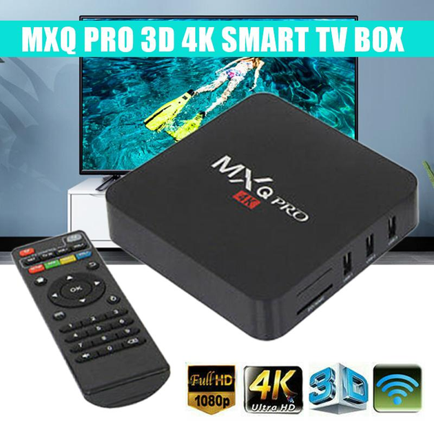 Смарт приставка для телевізора з пультом MXQ PRO-4K WiFi андроїд ТВ бокс, медіаплеєр Android 5.1.1, 1/8Гб+Клавіатура i8 з підсвічуванням - Фото 7 Смарт приставка для телевізора з пультом MXQ PRO-4K WiFi андроїд ТВ бокс, медіаплеєр Android 5.1.1, 1/8Гб+Клавіатура i8 з підсвічуванням - зображення 7