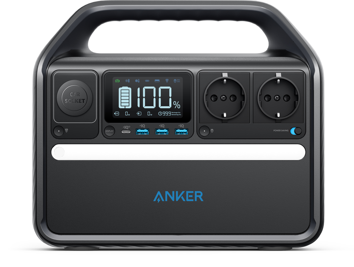 Зарядна станція Anker PowerHouse 535 / 716 Вт / 512 Вт⋅год / LiFePO4 (A1751311) - зображення 3
