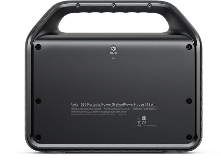 Зарядна станція Anker PowerHouse 535 / 716 Вт / 512 Вт⋅год / LiFePO4 (A1751311) - зображення 5