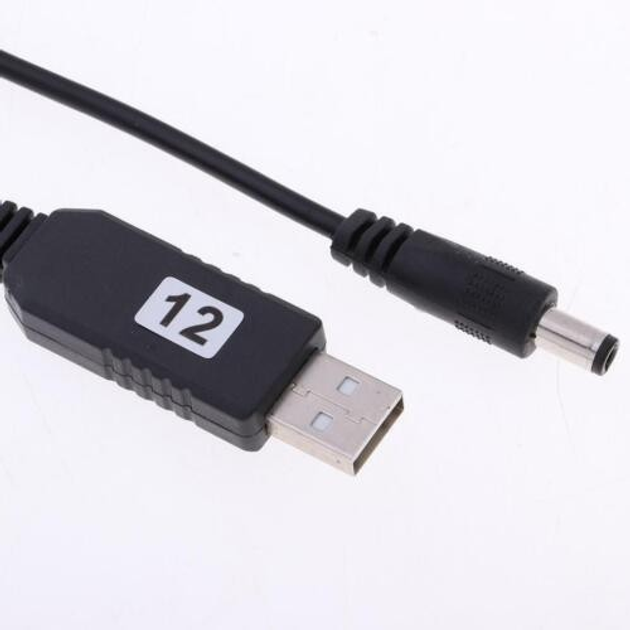 Кабель для подключения роутера к павербенку переходник USB 5V DC 12V ...