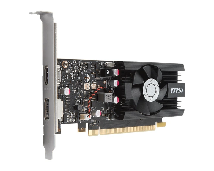 Видеокарта GF GT 1030 2GB GDDR5 Low Profile OCV1 MSI (GeForce GT 1030 2G LP OC) - изображение 3