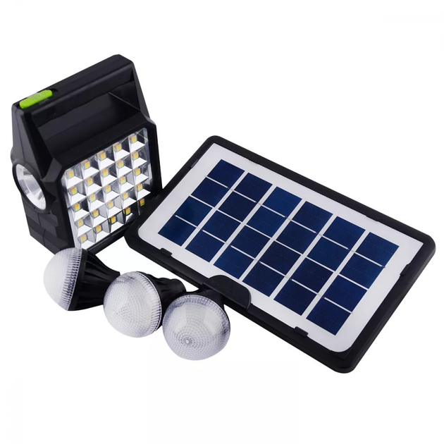 Фонарь LED Многофункциональный прожектор GD105 с солнечной панелью / 3 ...