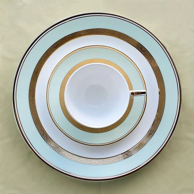 Столовый сервиз из костяного фарфора Океан Sakura SK-0527 - 6 персон ...