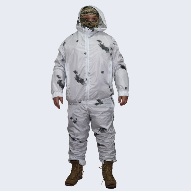 Зимний маскировочный костюм UMA (Маскхалат) размера 56 - изображение 1