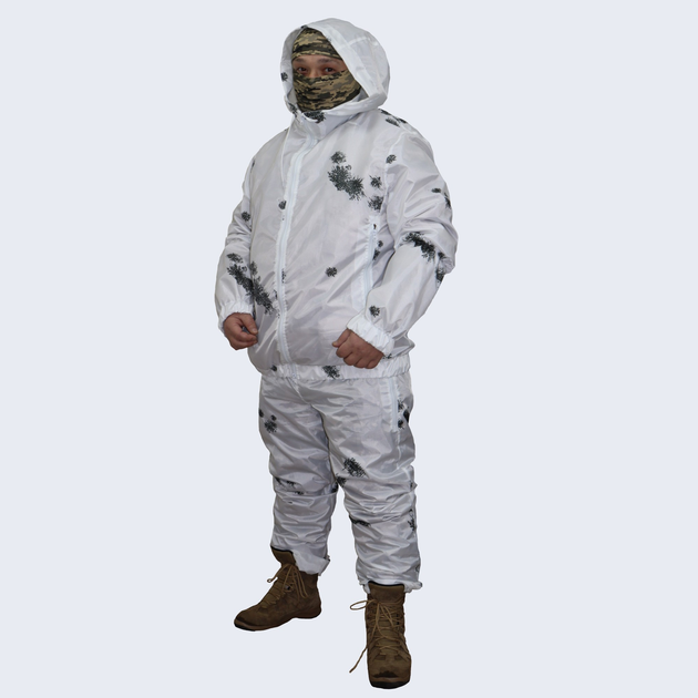 Зимовий маскувальний костюм UMA (Маскхалат) розміру 48 - зображення 2