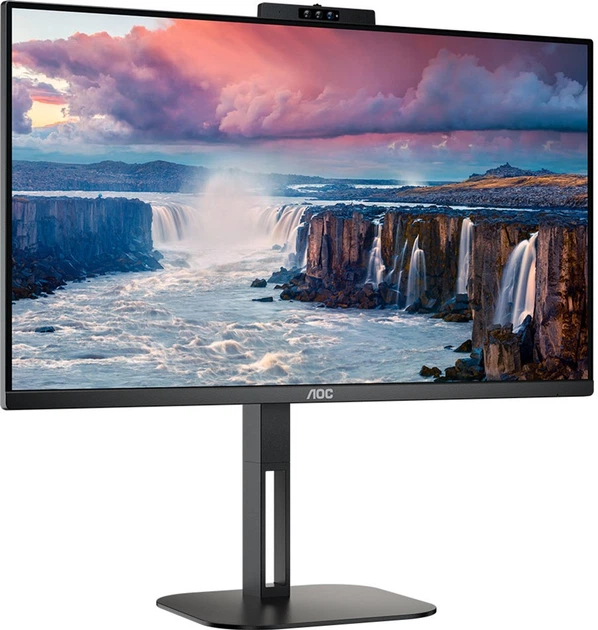 Monitor 23,8" AOC 24V5CW/BK Czarny - obraz 2