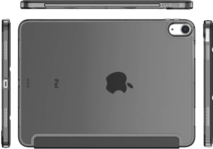 Чехол для планшета Apple iPad Air 4 10.9 2020/2021 BeCover Tri Fold Hard Black (BC_706860) - изображение 3