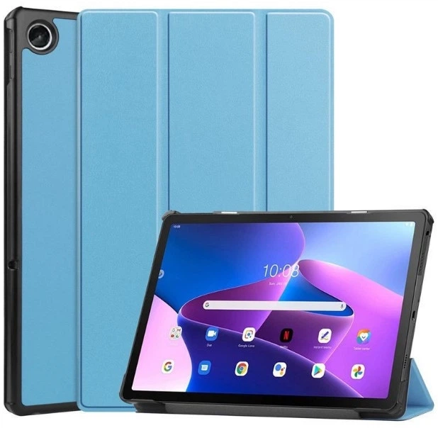 Чехол для планшета BeCover Smart Case для Lenovo Tab M10 Plus TB-125F (3rd Gen)/K10 Pro TB-226 10.61" Light Blue (BC_708310) - Фото 2 Чехол для планшета BeCover Smart Case для Lenovo Tab M10 Plus TB-125F (3rd Gen)/K10 Pro TB-226 10.61" Light Blue (BC_708310) - изображение 2