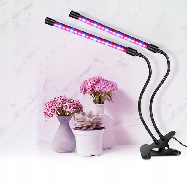 Лампа для растений 2 головки SLIM 2 HEAD GROW LIGHT – фото, отзывы ...