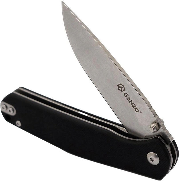 Нож складной Ganzo G6804 Черный (G6804-BK) - изображение 2