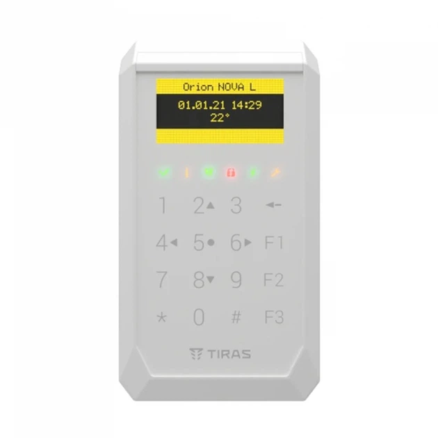 Клавіатура K-PAD OLED+ WHITE Tiras - Фото 1 Клавіатура K-PAD OLED+ WHITE Tiras - изображение 1