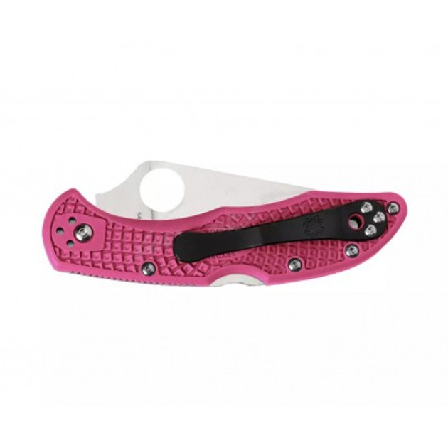 Нож Spyderco Delica 4 Flat Ground Pink (C11FPPNS30V) - изображение 2