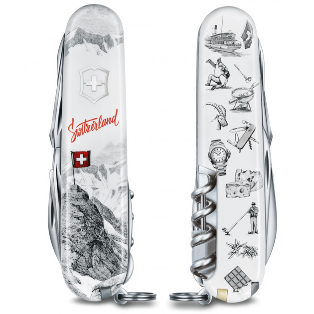 Складаний ніж Victorinox EXPLORER Swiss Spirit SE Vx16705.7L20 - зображення 2