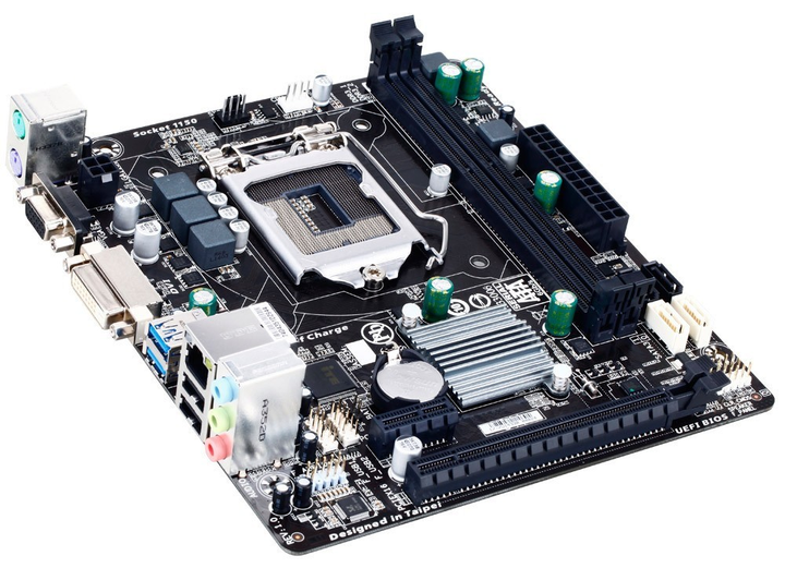 Материнская плата Socket 1150 GIGABYTE GA-H81M-S2V ( USB 3.0 / SATA 3 ...
