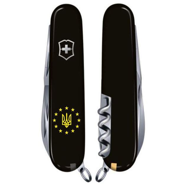 Складной нож Victorinox SPARTAN UKRAINE Трезубец в ЕС 1.3603.3_T1140u - изображение 2