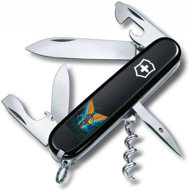 Складаний ніж Victorinox SPARTAN UKRAINE Ангел ЗСУ 1.3603.3_T1060u - зображення 1