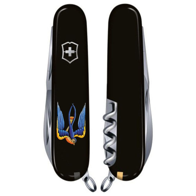 Складной нож Victorinox SPARTAN UKRAINE Трезубец-Ласточка 1.3603.3_T1230u - изображение 2