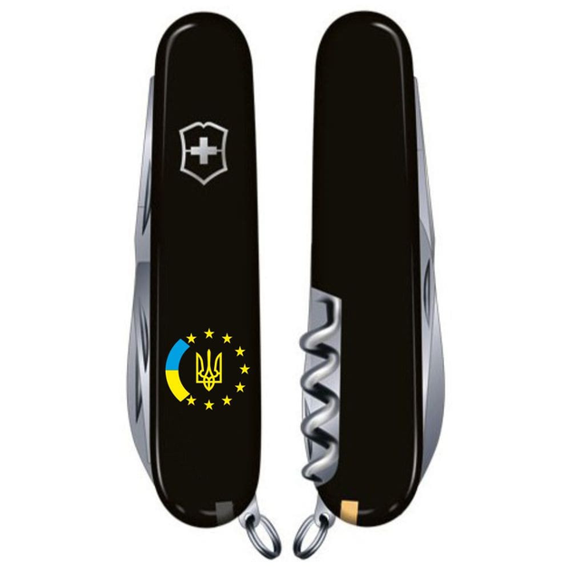 Складаний ніж Victorinox CLIMBER UKRAINE Україна ЄС 1.3703.3_T1130u - зображення 2