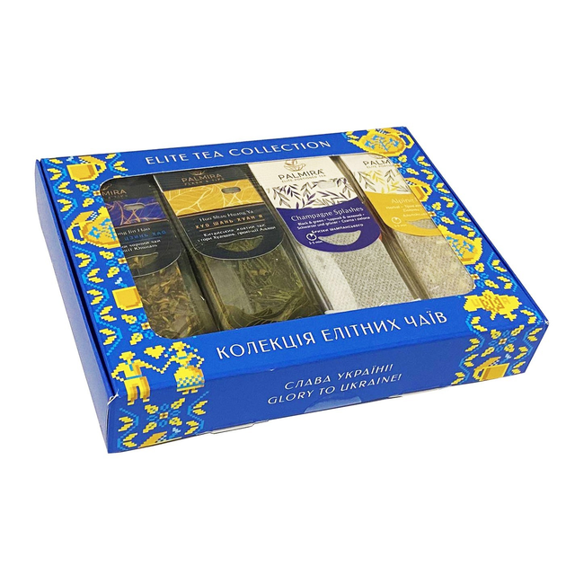 Дегустационный набор чая Palmira, "Вышиванка" асорти 27 видов T-cup, 27 ...