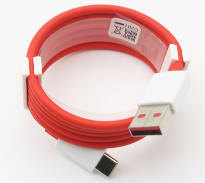 Кабель Dash/Warp Fast Charge 100W/7.3 A 1 m USB на Type-C для OnePLus (red) - зображення 6