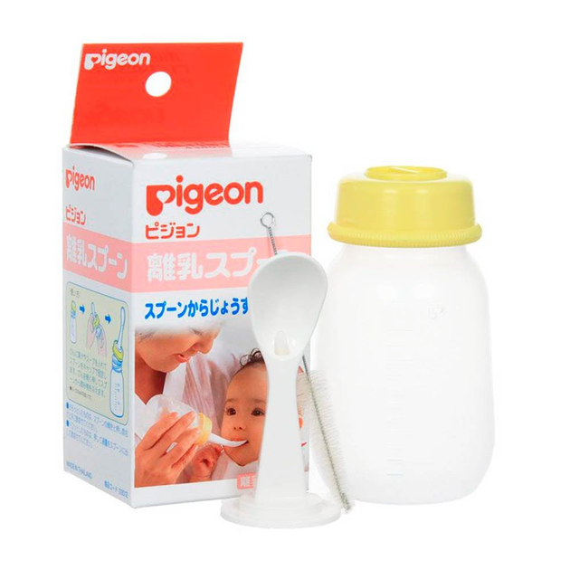 Набір Pigeon Пляшка 120 мл з ложечкою (4902508030120) - зображення 3