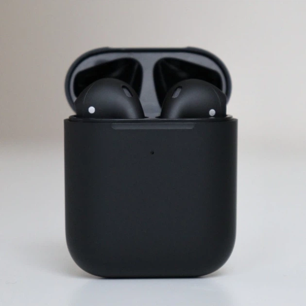 Беспроводные Bluеtооth наушники Tws inPods Air 2 для iOS, Android, беспроводная зарядка, Черный - изображение 6