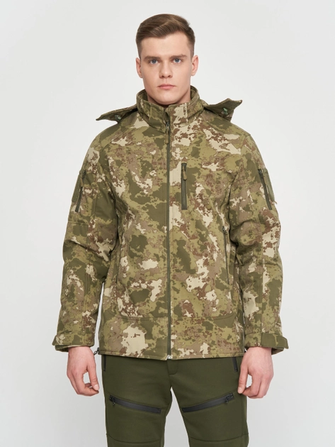 Тактична утеплена куртка Combat Tactical 44268 L Камуфляж (4070408874444) - зображення 1