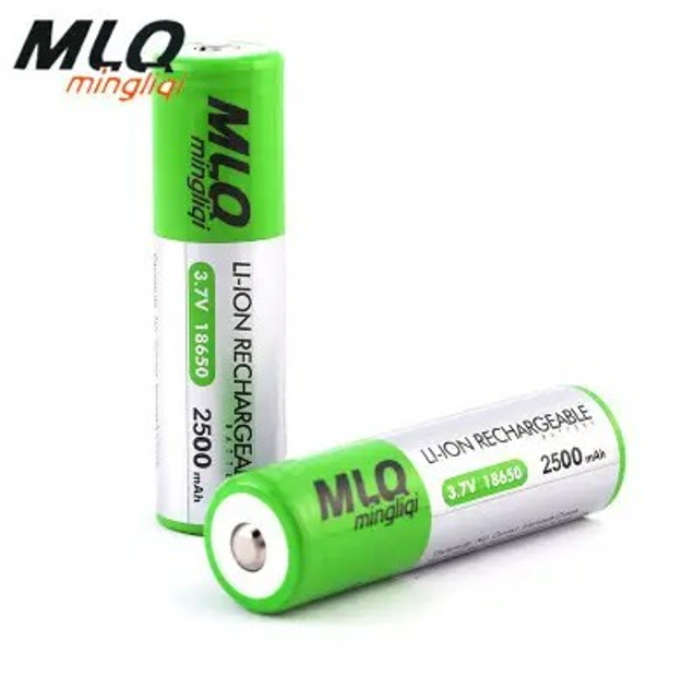 Аккумуляторная батарея MLQ 2500 mAh Li-Ion тип 18650 3.7V – фото, отзывы,  характеристики в интернет-магазине ROZETKA от продавца: Kredo Lot VV