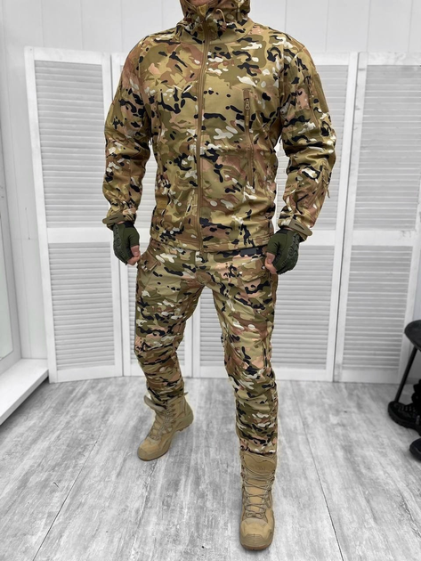 Тактическая теплая зимняя военная форма комплект MTK ( Куртка + Штаны ), Камуфляж: Мультикам, Размер: XXXL - изображение 1