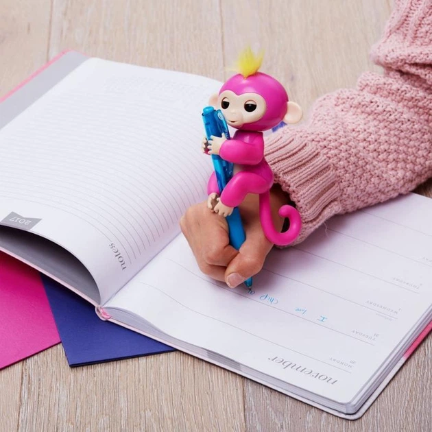 Интерактивная обезьянка на палец Fingerlings, Серый (Арт. 5001-3) - Фото 6 Интерактивная обезьянка на палец Fingerlings, Серый (Арт. 5001-3) - изображение 6