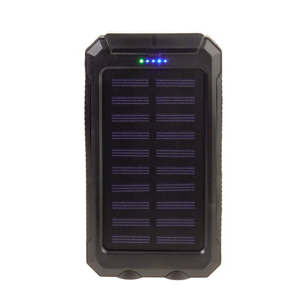 Power Bank SOLAR 30000 mAh аккумулятор с солнечной панелью