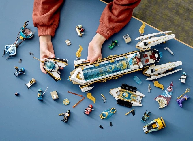 Конструктор Lego Ninjago Підводний дарунок 1159 деталей (71756