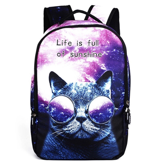 BACKPACK CAT NEKO. BLACK