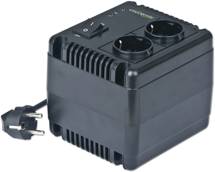 Stabilizator napięcia EnerGenie 1200 VA (EG-AVR-1001) - obraz 2