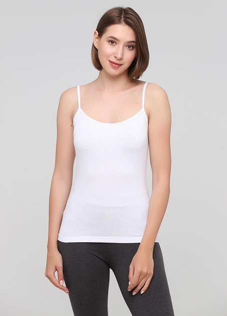 Майка Aniele 1112 белая 4XL - изображение 8