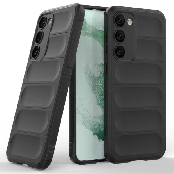 Силиконовый (TPU) чехол Deexe Terra Case для Samsung Galaxy S23 Plus - Black - изображение 2