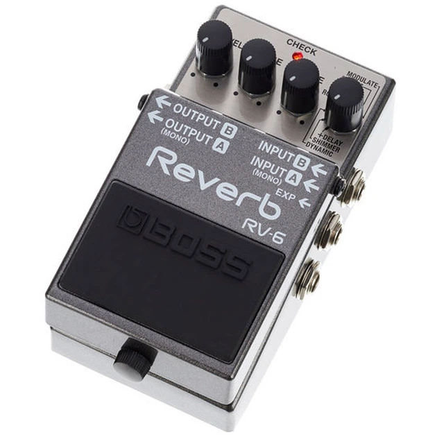 Педаль эффектов для гитары Boss RV 6 Reverb - изображение 2
