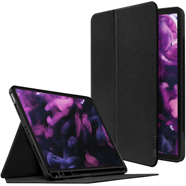 Чохол-книжка Laut Prestige Folio with Pencil Slot for iPad 10.9 2022, Black (L_IPD22_PR_BK) - Фото 4 Чохол-книжка Laut Prestige Folio with Pencil Slot for iPad 10.9 2022, Black (L_IPD22_PR_BK) - зображення 4