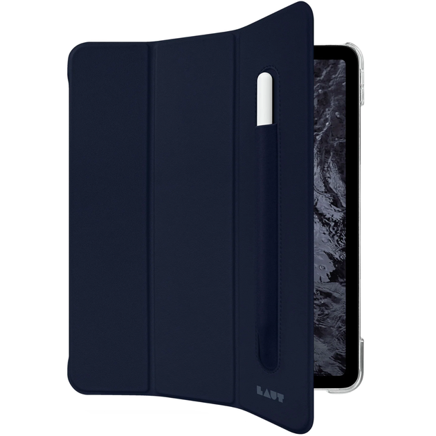 Чехол-книжка Laut Huex Smart Case with Pencil Slot for iPad 10.9 2022, Navy (L_IPD22_HP_NV) - Фото 2 Чехол-книжка Laut Huex Smart Case with Pencil Slot for iPad 10.9 2022, Navy (L_IPD22_HP_NV) - изображение 2