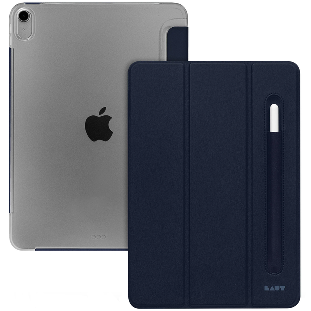 Чехол-книжка Laut Huex Smart Case with Pencil Slot for iPad 10.9 2022, Navy (L_IPD22_HP_NV) - Фото 5 Чехол-книжка Laut Huex Smart Case with Pencil Slot for iPad 10.9 2022, Navy (L_IPD22_HP_NV) - изображение 5